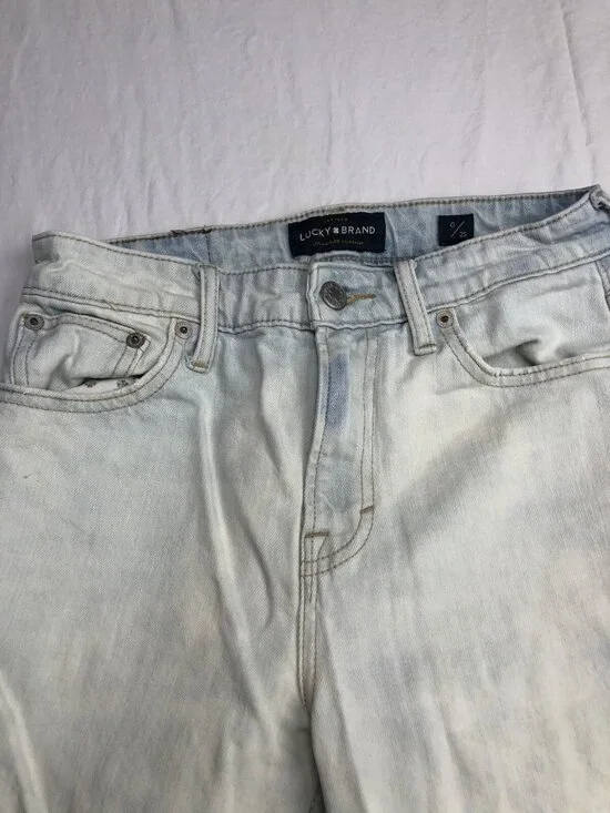 Lucky Brand Womens Bridgette Skinny Jeans Pants Denim Light Blue Size 0/25 - Picture 6 of 13